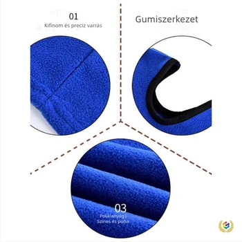 Teljes arcú kerékpáros maszk, téli fleece béléssel, kerékpározáshoz és elektromos kerékpárhoz; Anyag: Egyéb; Márka: Egyéb; Importált: Nem