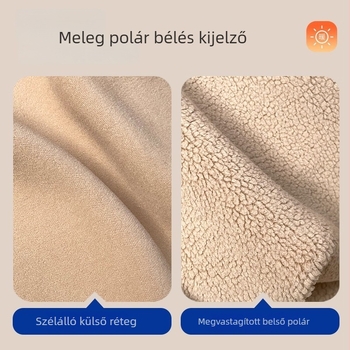 Téli meleg balaclava sisakkal bélelt, szélvédett kerékpározáshoz és síeléshez, polár fleece, uniszex