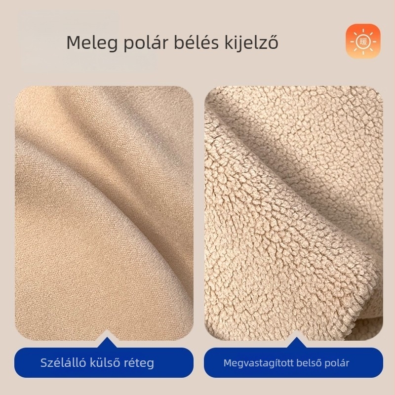 Téli meleg balaclava sisakkal bélelt, szélvédett kerékpározáshoz és síeléshez, polár fleece, uniszex