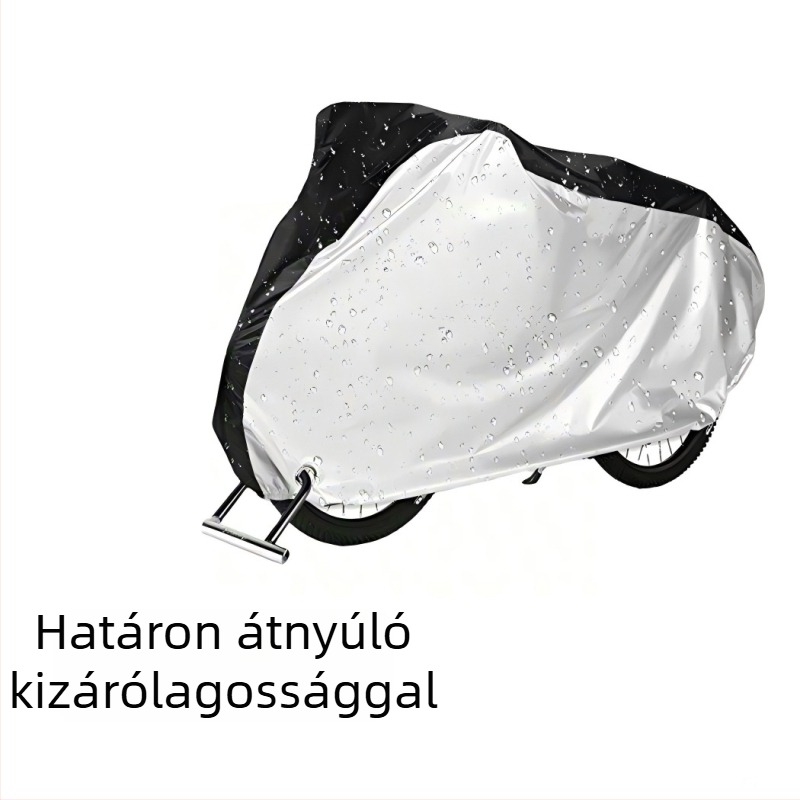 Kerékpárvédő - esőálló, UV-védett és porvédő, letisztult stílus