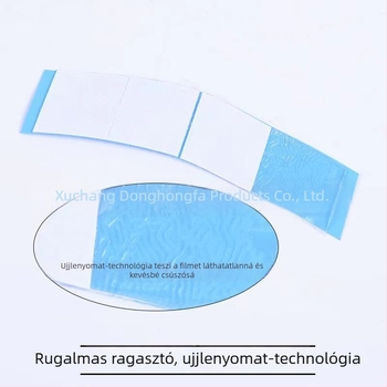 Ultra Hold Mini paróka – valódi emberi hajból, göndör haj frufóval, koreai stílus, modell Ultra Hold Mini, nem szabad forró festéssel festeni