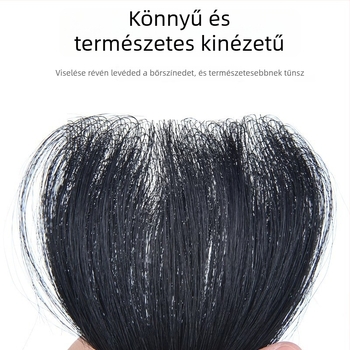 Longyang Z Kézzel Szőtt Valódi Hajból Készült Paróka, Egyenes, Festhető vagy Göndöríthető