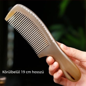Meridián masszázsra szolgáló szarv fésű, otthoni hajápolás, uniszex, luxus kategória (Anyag: szarv; Eredet: Shenzhen; Márka: Other; Kategória: High-end boutique comb; Célközönség: általános felhasználók)
