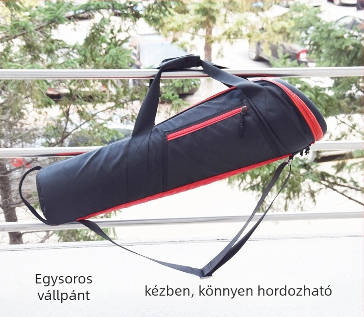 DSLR-hez készült kemény héjú állványtáska és háromdimenziós gimbál szett