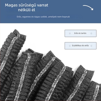 Egyszer használatos fejfedő az élelmiszeripar számára – légzőnyílásokkal, modell Re004, Nemzeti szabvány, porvédő és hajtartó funkcióval, alkalmas pormentes műhelyekre és cateringhez.