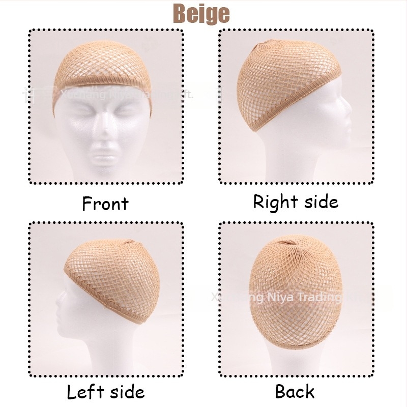 Teljes fejre tervezett parókakap, láthatatlan hálóval – dupla fejlesztő háló, 20 g, márka Xuchang nia