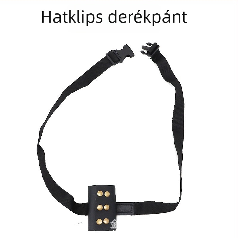Készleten lévő bőrszíj készlet: kereszttestre használható pánt, vállpánt, deréköv és egyoldali vállpánt csatokkal