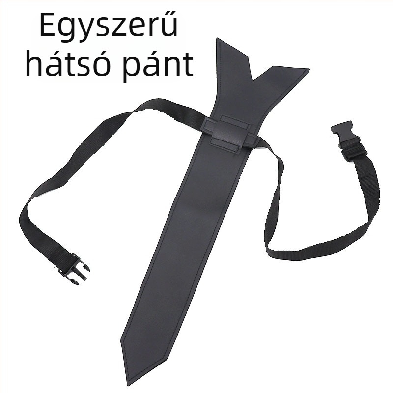 Készleten lévő bőrszíj készlet: kereszttestre használható pánt, vállpánt, deréköv és egyoldali vállpánt csatokkal