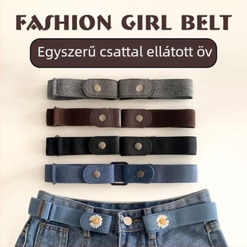Női derekakat szűkítő öv – eszköz farmerekhez, snap csat, szélesség 2–4 cm, 2023 tavaszán bemutatva, friss stílus