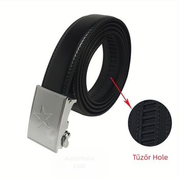 Belső öv tűcsattal, kültéri taktikai használatra — műbőr, csat ötvözet, szélesség 2–4 cm