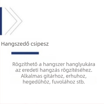 Erhu klipmikrofon hangszerhez, vezetékes pickup