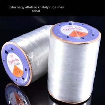 DIY ékszerekhez készült elasztikus TPU zsinór – Drót, TPU anyag, Egyéb kezelés