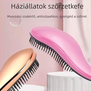 Kutyáknak szánt masszírozó fésű – ABS anyagból, Bichon Frise számára, kilógó szőr eltávolítása