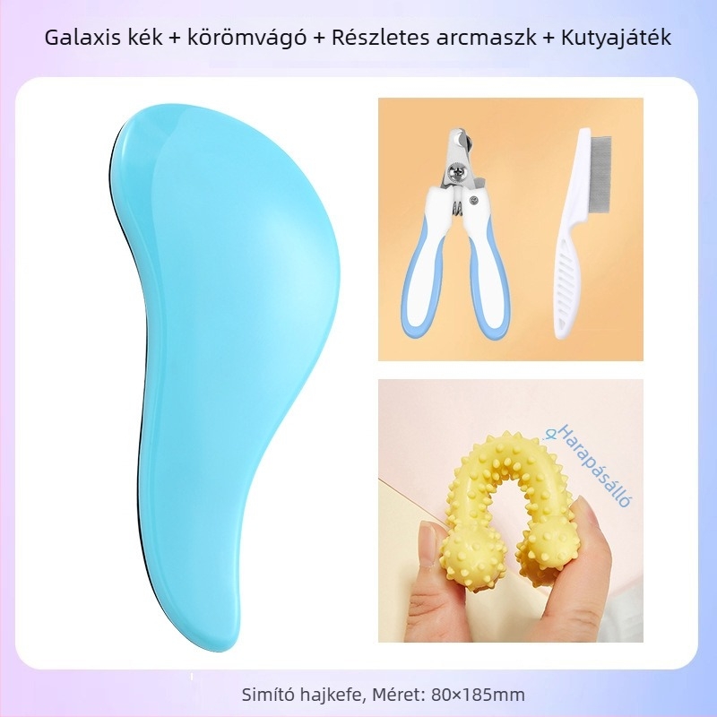 Kutyáknak szánt masszírozó fésű – ABS anyagból, Bichon Frise számára, kilógó szőr eltávolítása