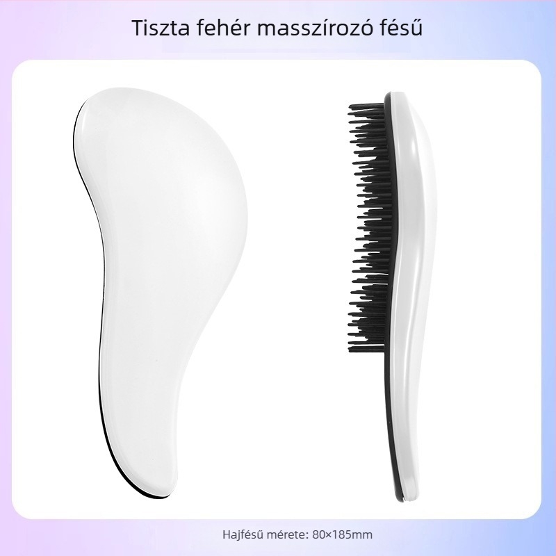 Kutyáknak szánt masszírozó fésű – ABS anyagból, Bichon Frise számára, kilógó szőr eltávolítása