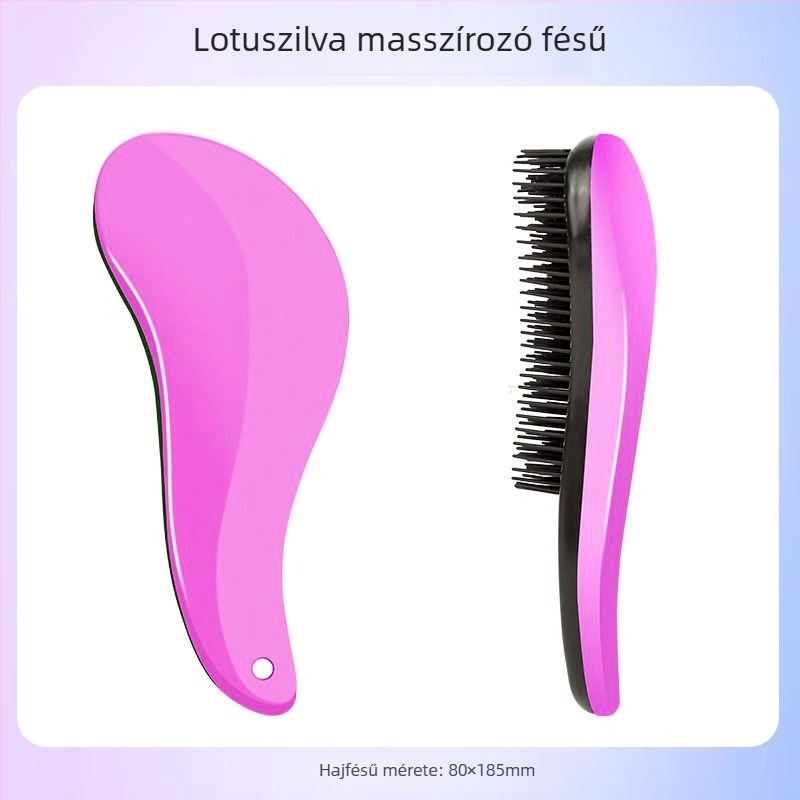 Kutyáknak szánt masszírozó fésű – ABS anyagból, Bichon Frise számára, kilógó szőr eltávolítása