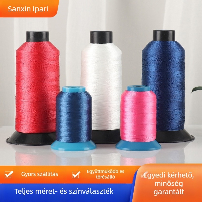 Bondi varrószál – SUNHSIN DETELON, nylon és poliészter keverék ruházati és textilek varrásához