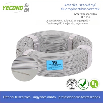 Ónnal bevont rézvezeték ETFE szigeteléssel és TEFLON burkolattal, UL tanúsított, 300V