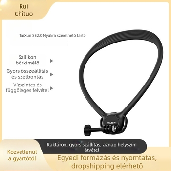 TELESIN Nyakba akasztható tartó GoPro/Action/Insta360 kamerákhoz, szilikon