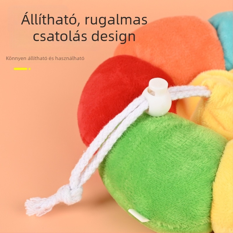 Macska nyakörv color-block mintával, PP pamut anyag, Insta stílus, macskáknak, minden évszakban