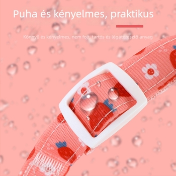 Rajzfilm mintás kisállat-hám, póráz és nyakörvek kutyáknak és macskáknak