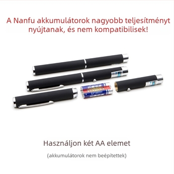 Anti-blue light teszt toll, fém test, modell Anti-blue light test pen, egyetlen csomag, mutató toll, elem nincs benne