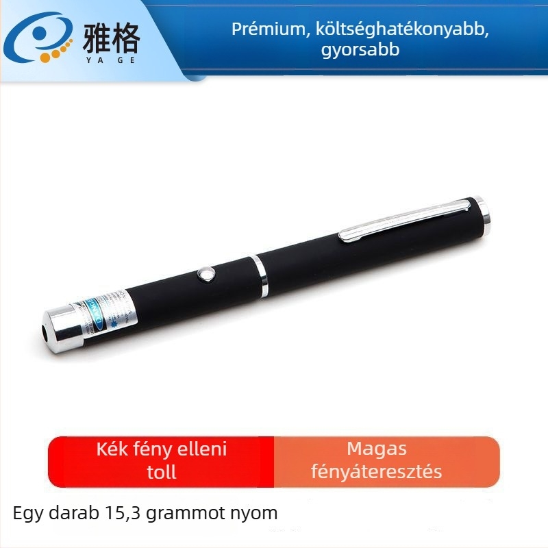 Anti-blue light teszt toll, fém test, modell Anti-blue light test pen, egyetlen csomag, mutató toll, elem nincs benne