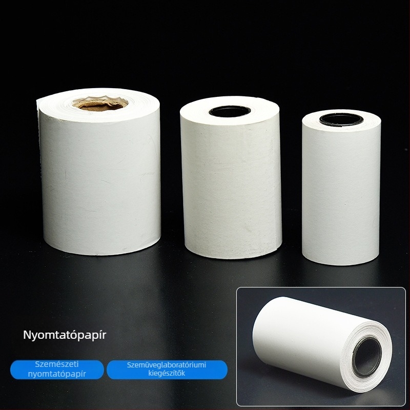 Hőérzékeny papírt tekercs optometriai nyomtatóhoz, modell 805633, papír, irodai használat