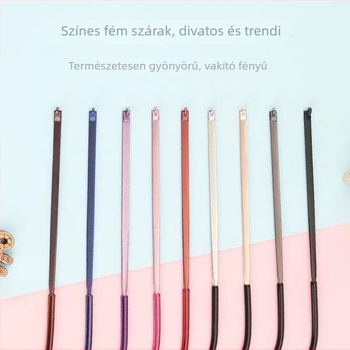 Fém szemüveg-láb kiegészítői — pár, egyfogú dizájn, univerzális illeszkedés, Haiyu, 2023 tavasz