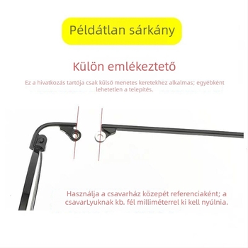 Fém szemüveg-láb kiegészítői — pár, egyfogú dizájn, univerzális illeszkedés, Haiyu, 2023 tavasz