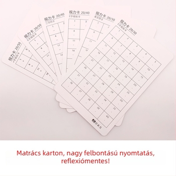 Baoshijia kétoldalas tükör optikai üveggel, injektált kerettel, tanuláshoz