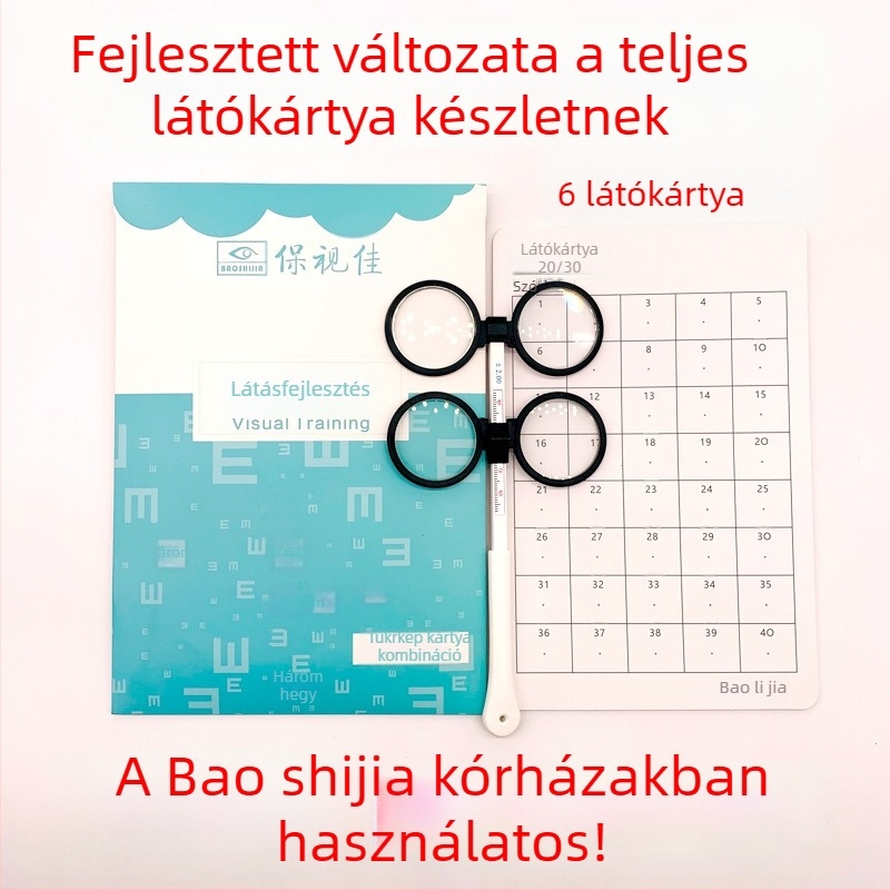 Baoshijia kétoldalas tükör optikai üveggel, injektált kerettel, tanuláshoz