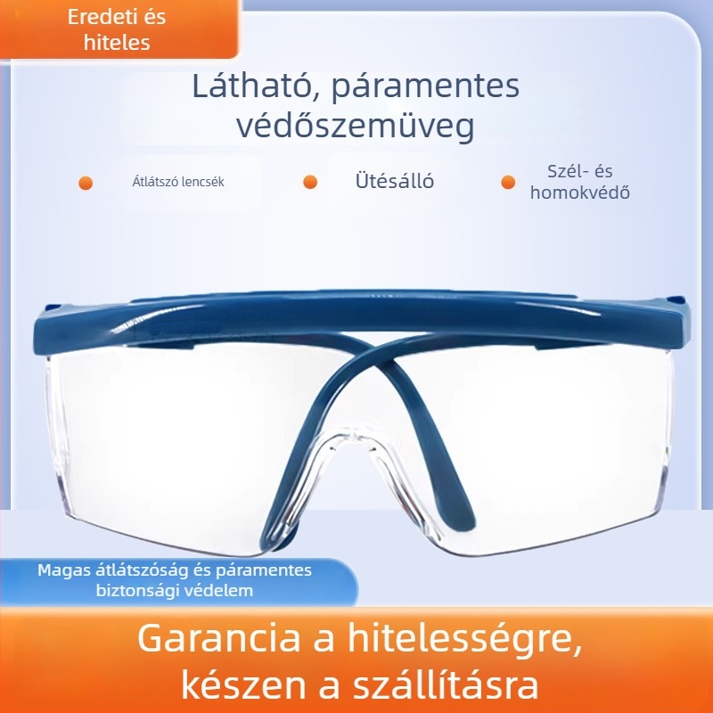 3M 1711 Védő szemüveg, polikarbonát lencsék, páramentesítés, UV védelem, ütésálló