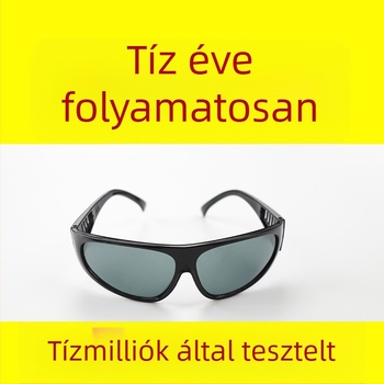 Hegesztő védőszemüveg antispatter védelemmel, üveg lencse 0,15 mm, modell HGZ-27-4, GB_14866_2006