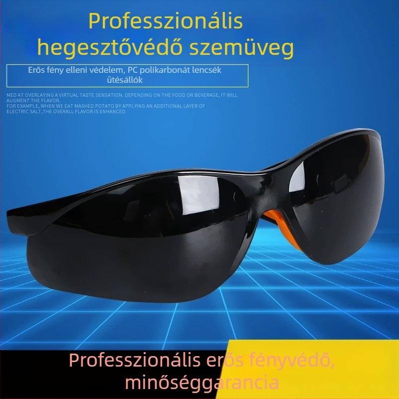 Védőhegesztő szemüveg, modell 168, hegesztésvédelmi, kiváló minőségű anyag, UV védelem