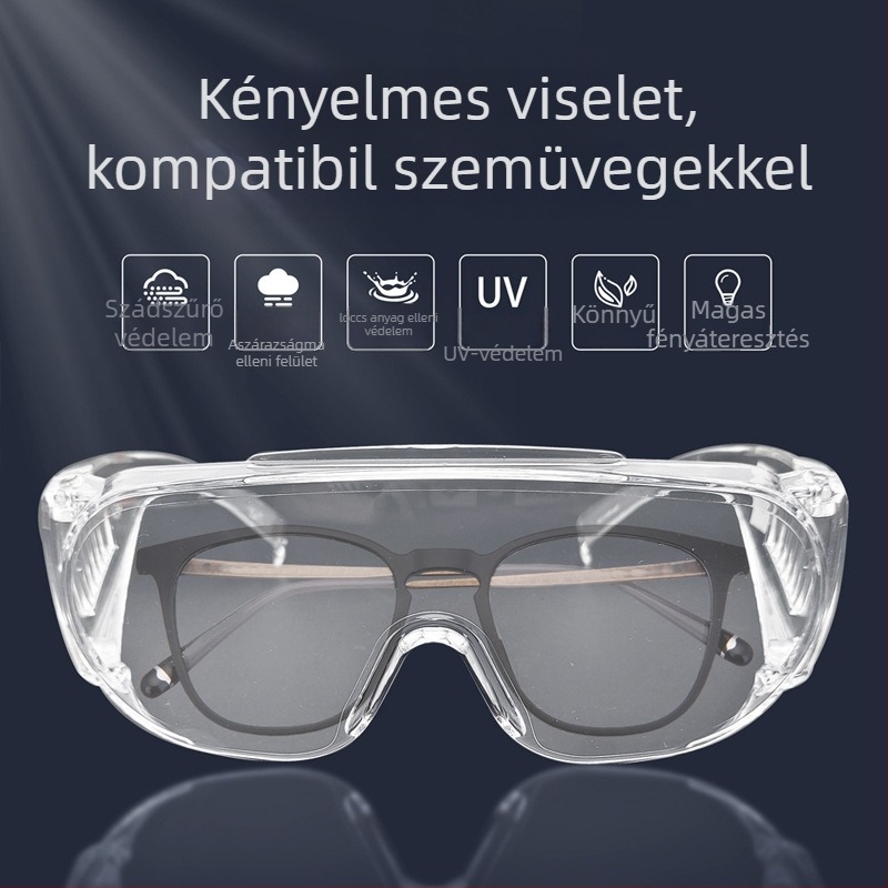 3M 1611HC Látogatóvédő szemüveg, Polikarbonát, UV-védelem 99%, Ütésálló, Standard GB14866-2006, ANSI Z87.1-2015