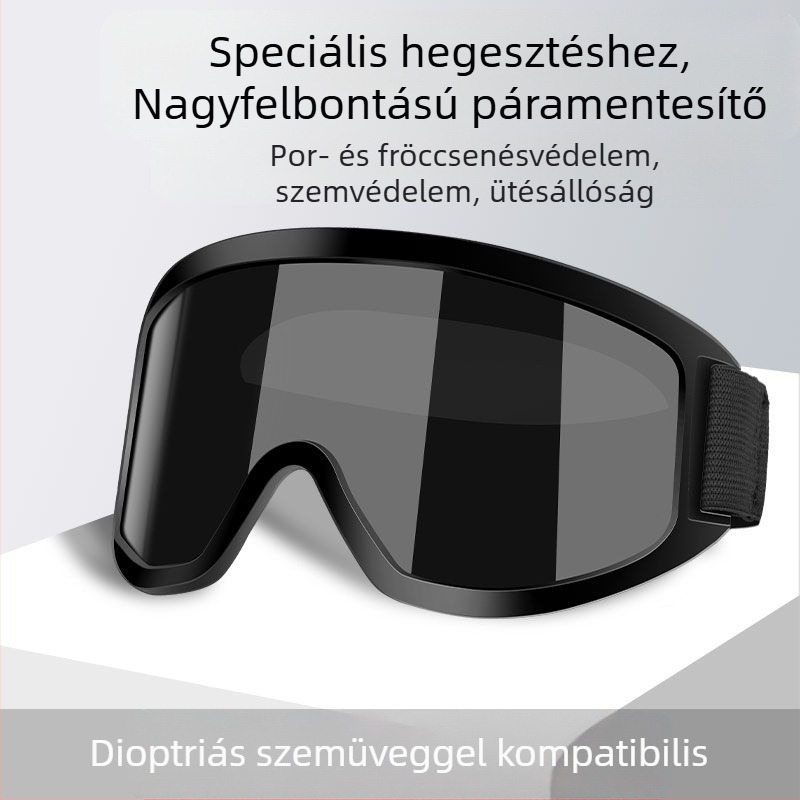 Hegesztővédő szemüveg – szélálló, fröccsenés elleni, tükröződésmentes védelem hegesztéshez és csiszoláshoz