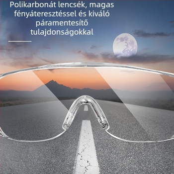Munkavédelmi védőszemüveg – anti-splash, szél- és por elleni védelem, átlátszó lencsék, Munkavédelmi sorozat