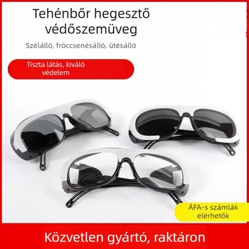 Szerelővédő szemüveg, ütés- és porálló védelemmel