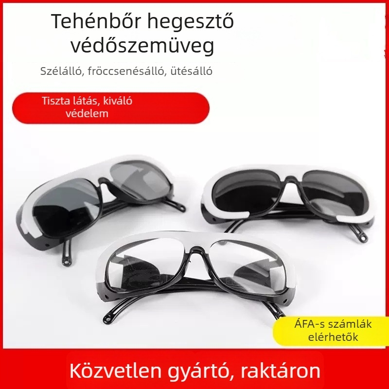 Szerelővédő szemüveg, ütés- és porálló védelemmel