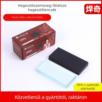 Hegesztővédő lencse, fröccsenés elleni védelemhez, védőszemüveghez, fehér lencse