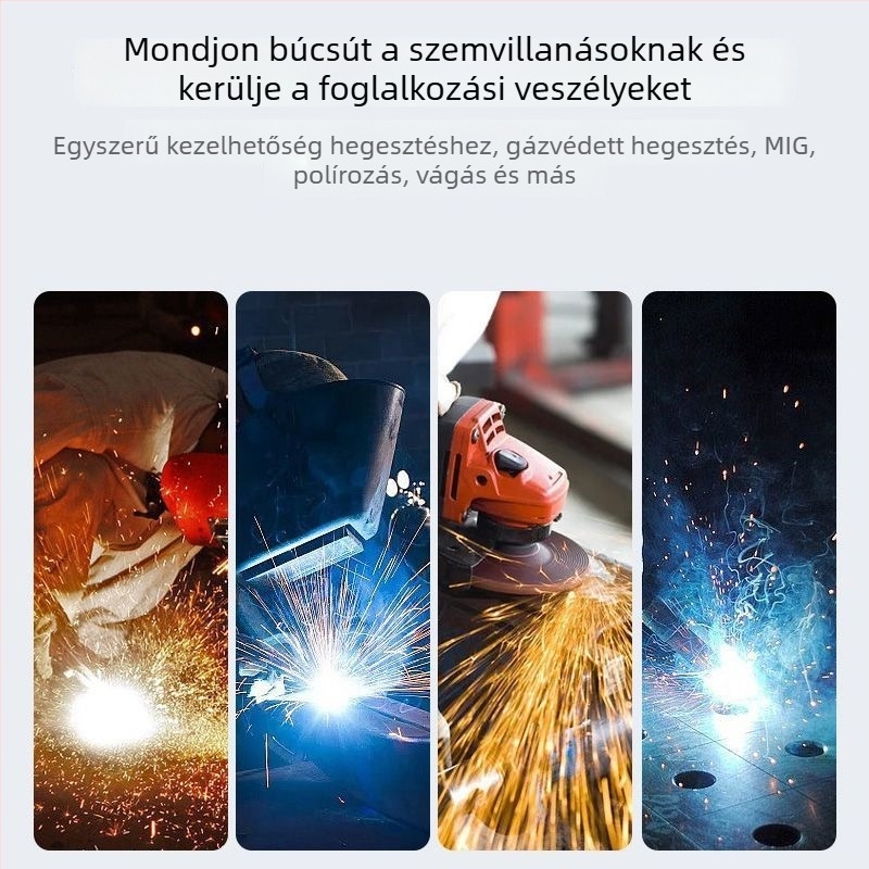 Varrvédő szemüveg csillanás elleni védelemmel, sugárzás elleni védelemmel és ütésállósággal