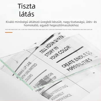 Orlis hegesztőmaszk üveglencsével, fekete árnyalatú, modellek 7, 8 és 9, hegesztésvédelmi lencse