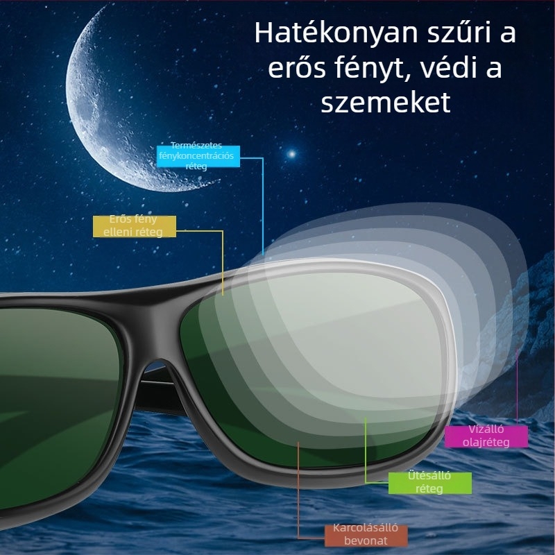 Hegesztő szemüveg – polikarbonát szerkezet, tükröződésmentes védelem, ütésálló védelem