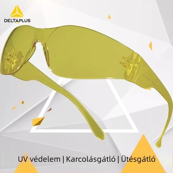 Delta Brava védő szemüveg 101118 Por- és szélálló, homokálló, ütés- és karcolásálló kerékpáros szemüveg