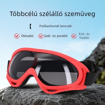 X400 szemüveg – PC anyag, szélálló, teljes keret, uniszex sport szemüveg