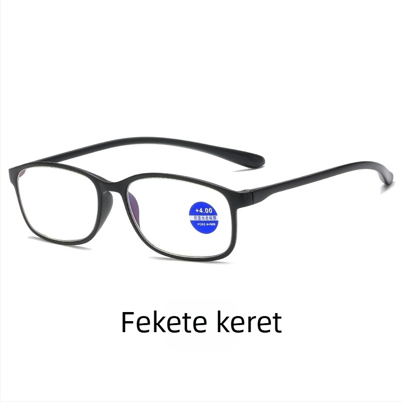 Könnyű TR90 olvasószemüveg anti-kék fény védelemmel, modell 1906, férfi retro stílus