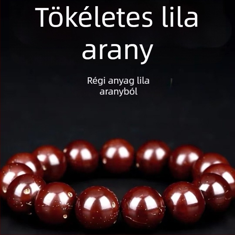 Bodhi gyöngyökből készült karkötő, minimalista stílus, uniszex, Jinhua eredet, egyedi csomagolásban, testre szabható, egyetlen darab