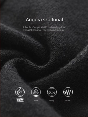 Kislányok számára tervezett kötött kardigán, koreai modell, hosszú ujjú, kerek nyak, egysoros gombolás, velúr fonal, akril keverék, ősz 2024