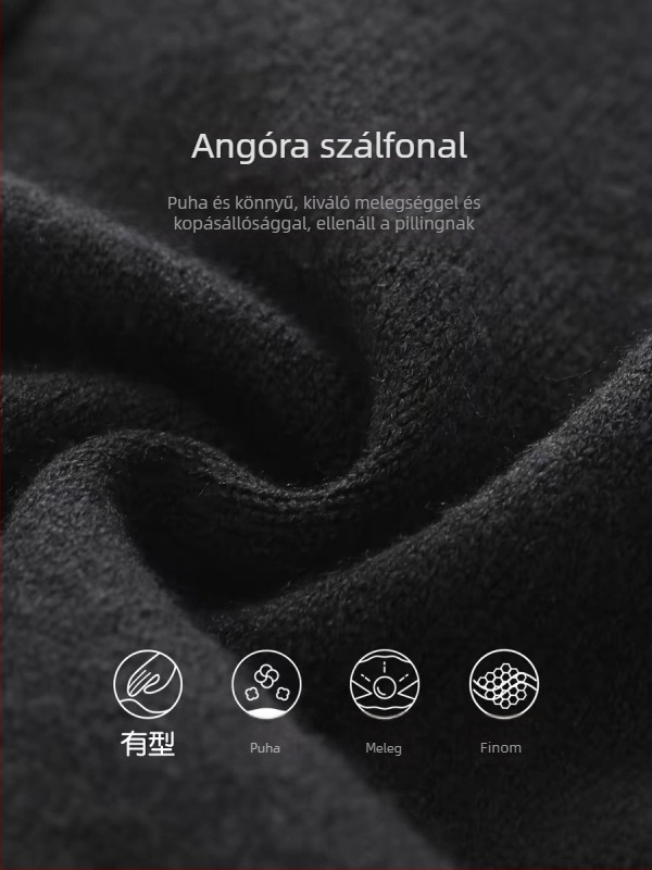 Kislányok számára tervezett kötött kardigán, koreai modell, hosszú ujjú, kerek nyak, egysoros gombolás, velúr fonal, akril keverék, ősz 2024